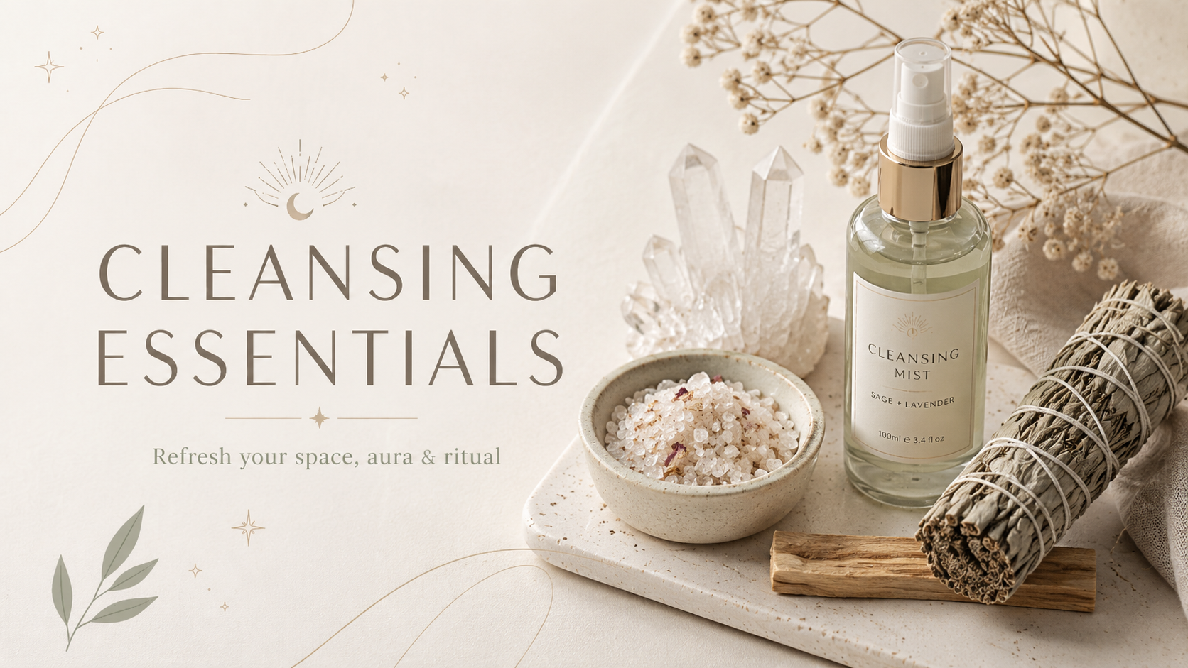 Cleansing Essentials collection banner