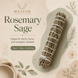 Sage Smudge Sticks – Set of 4 (Lavender, Rosemary, Eucalyptus & Mixed Flower)