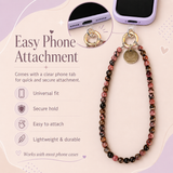 Compassion Phone Charm (Rhodonite)