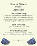 Stone of Wisdom Bracelet (Lapis Lazuli)