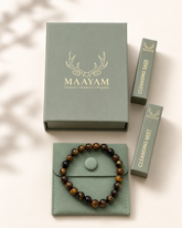Tiger Eye bracelet for confidence and career success — Maayam India