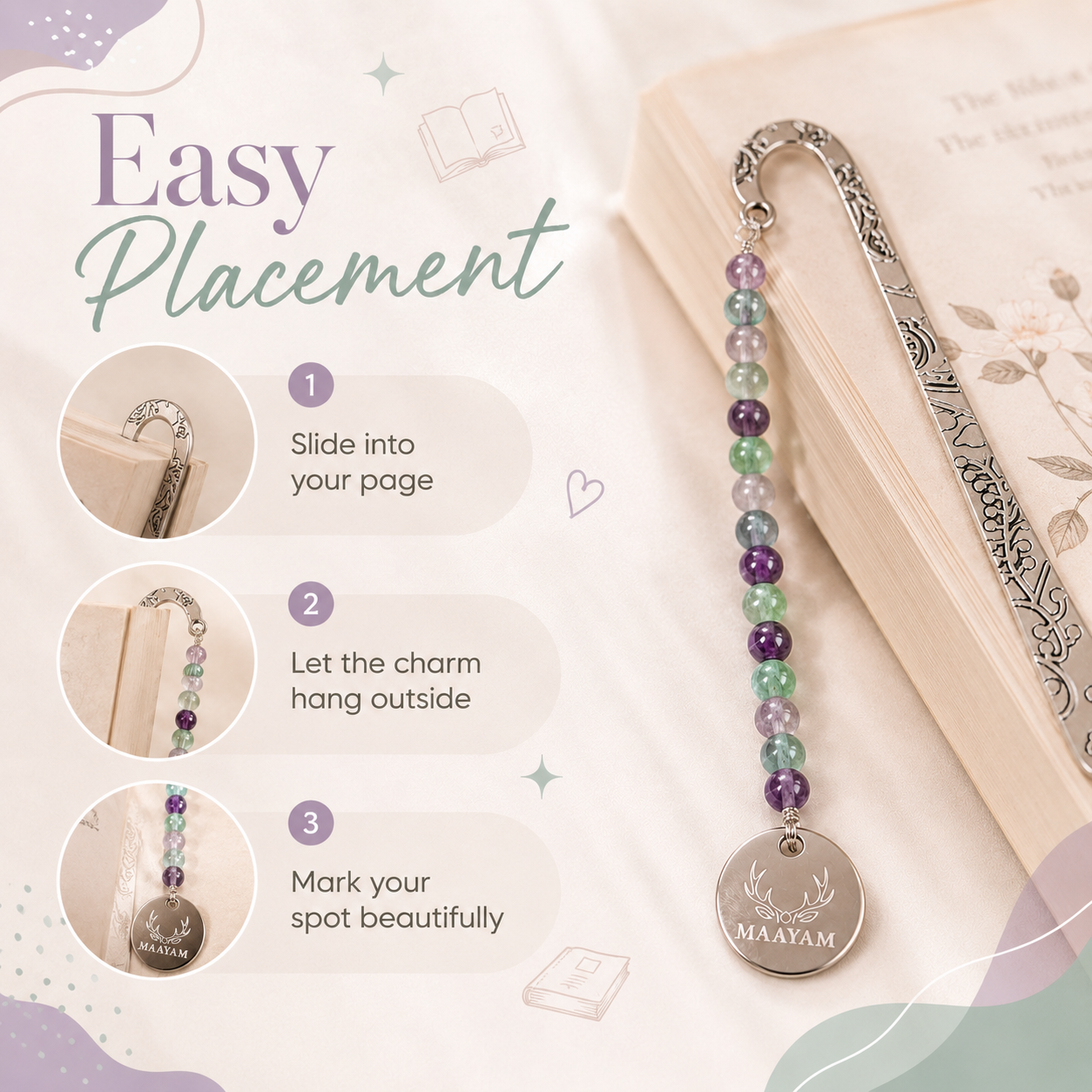 Fluorite Crystal Bookmark