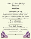 Stone of Tranquility Bracelet (Amethyst)