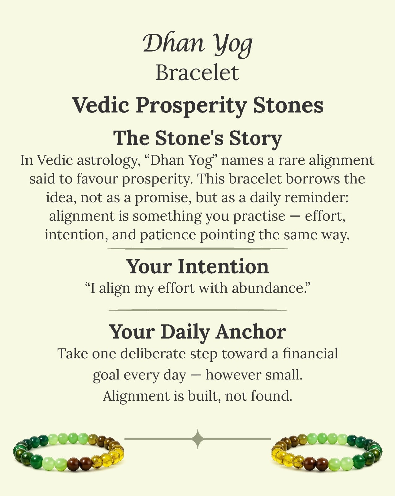 Dhan Yog Bracelet