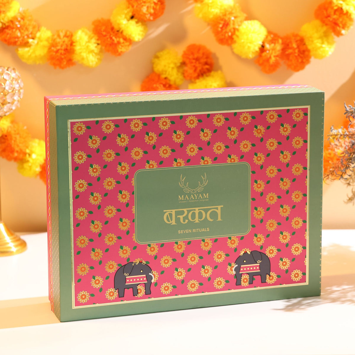 Maayam Barkat Diwali Box – 7-Step Lakshmi Puja Ritual Gift Box